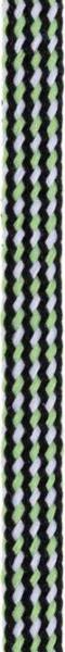 Flachkordel 9 mm, grün-multicolor, Meterware
